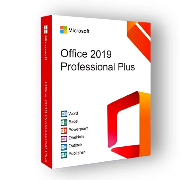Office 2019 Professional Plus Retail Online Activation Key for 1PC.