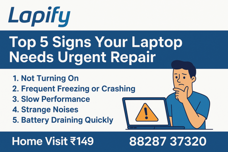 Top 5 Signs Your Laptop Needs Urgent Repair (Mumbai Guide)