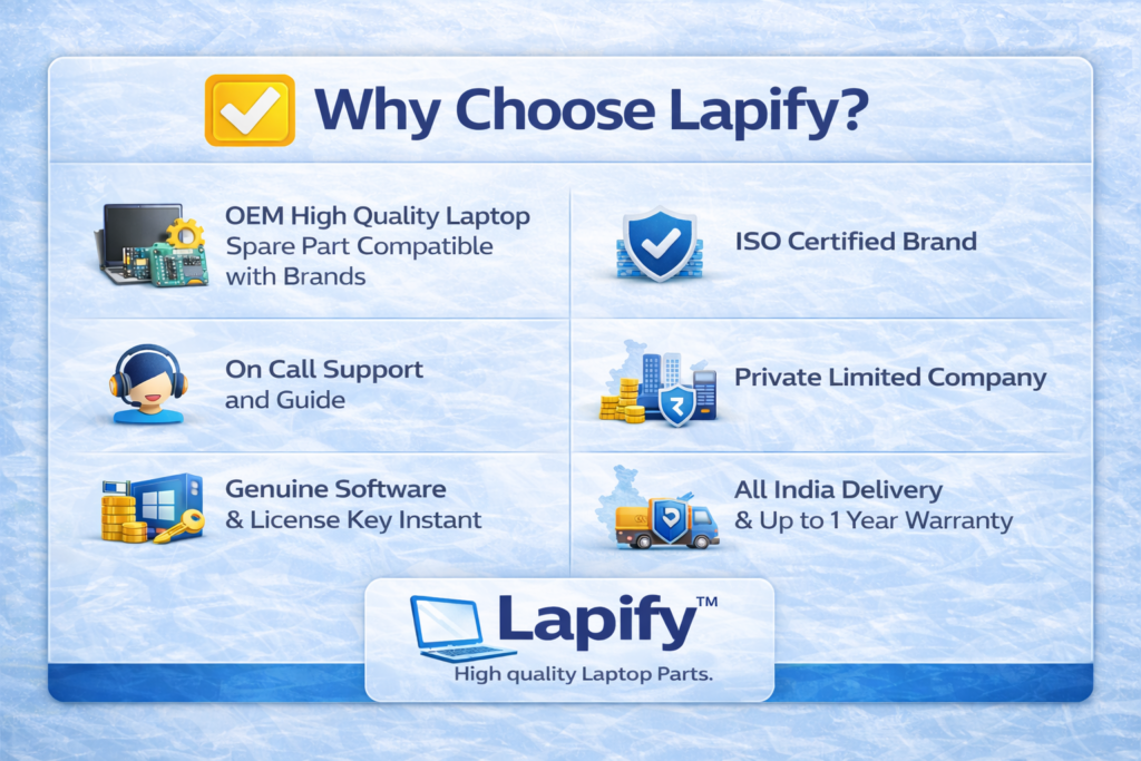 Lapify laptop Spare part